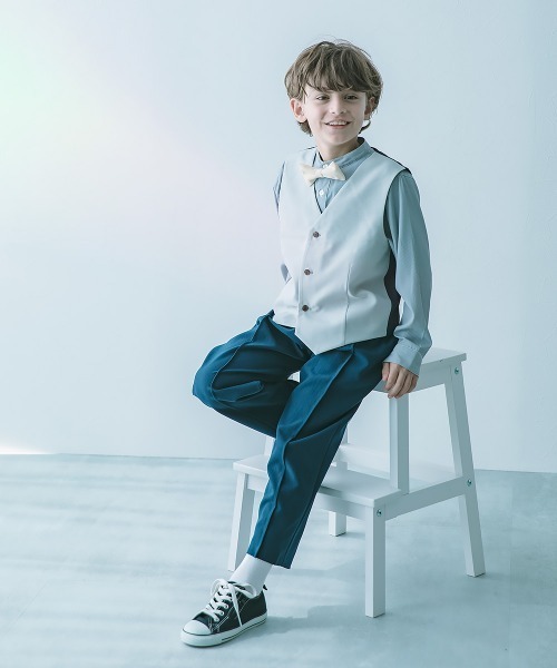 devirock（デビロック）の「えらべる フォーマルネクタイ（ネクタイ・キッズ・ブラック系2/ブルー系1/ブルー系2/ブルー系3/ホワイト系/ブラック系1/レッド系/ホワイト系2/ブルー系4/ブルー系5/ブラック系3・M/L/FREE）」の17枚目の写真