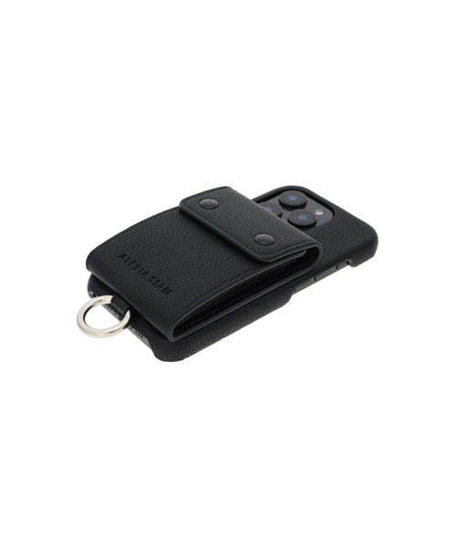 ALEXIA STAM(アリシアスタン)の「Eco Leather iPhone case With Hand Strap /ハンドストラップ付きiPhoneケース(スマホケース/カバー・レディース・ブラック/ネイビー/レッド・E/D/C/B/A)」の10枚目の写真