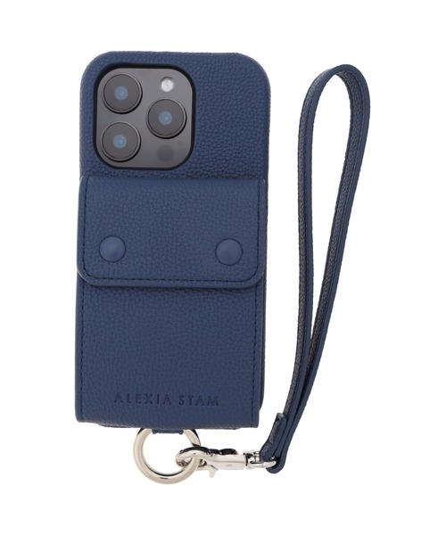 ALEXIA STAM(アリシアスタン)の「Eco Leather iPhone case With Hand Strap /ハンドストラップ付きiPhoneケース(スマホケース/カバー・レディース・ブラック/ネイビー/レッド・E/D/C/B/A)」の17枚目の写真