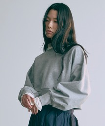 EN NEUME（エンノイム）の「Cropped Sweat Pullover（スウェット）」