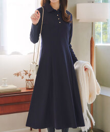 KOBE LETTUCE | ポンチ素材ポロワンピース(ワンピース)