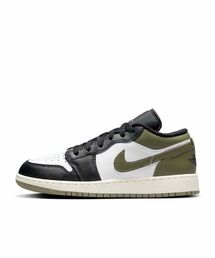 《親子コーデ対応商品》エア ジョーダン 1 LOW ジュニアシューズ / Air Jordan 1 Low Big Kids' Shoes 553560-092 Black