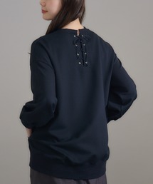 KATHARINE ROSS | 【KATHARINE ROSS】日本製 バックレースアッププルオーバー(Tシャツ/カットソー)