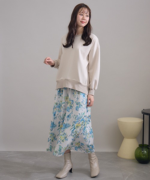 KATHARINE ROSS（キャサリンロス）の「【KATHARINE ROSS】日本製 バックレースアッププルオーバー（Tシャツ/カットソー・レディース・ブラック/アイボリー・MEDIUM）」の13枚目の写真