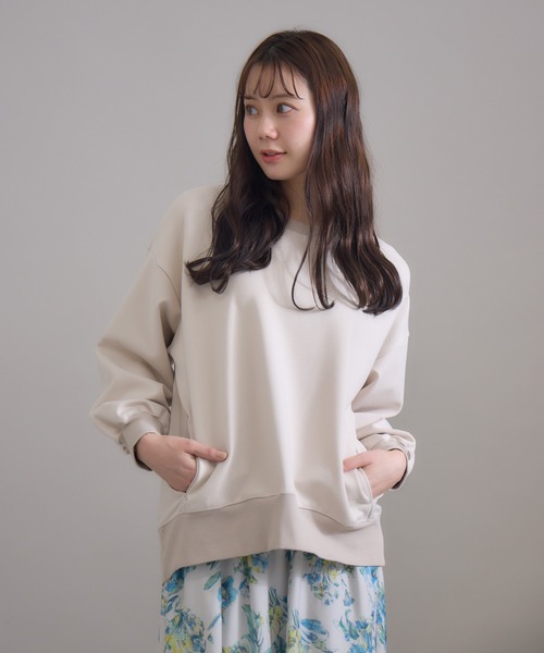 KATHARINE ROSS（キャサリンロス）の「【KATHARINE ROSS】日本製 バックレースアッププルオーバー（Tシャツ/カットソー・レディース・ブラック/アイボリー・MEDIUM）」の19枚目の写真