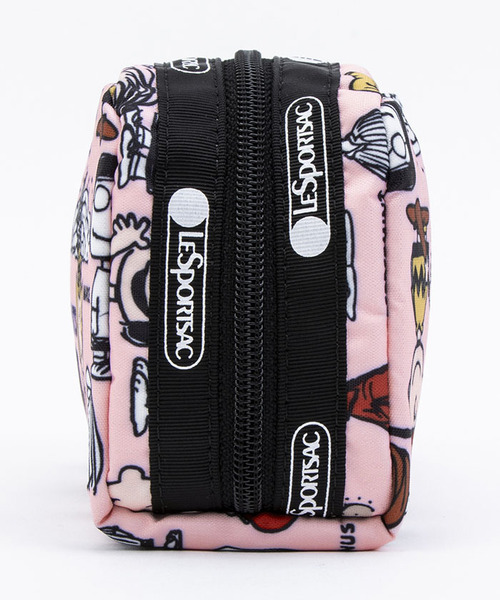 RECTANGULAR COSMETIC ピーナッツギャングピンク（ポーチ）｜LeSportsac（レスポートサック）