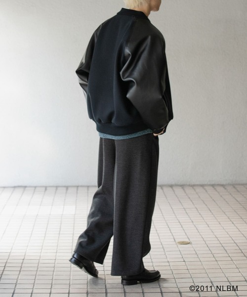 SENSE OF PLACE by URBAN RESEARCH（センスオブプレイスバイアーバンリサーチ）の「Negro Leagues　スタジャン（スタジャン・メンズ・ネイビー/ブラック・MEDIUM/LARGE）」の14枚目の写真