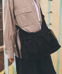 Unblend | 【Unblend】ドローコード メッシュ切替え ショルダーバッグ(ショルダーバッグ)