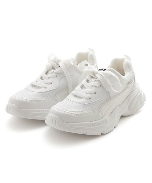 デザインソールスニーカー（スニーカー）｜ALGY（アルジー） 4,605円