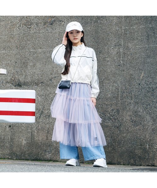 algy（アルジー）の「デザインソールスニーカー（スニーカー・キッズ・ブラック/オフホワイト・21/22/23/24/20）」の7枚目の写真