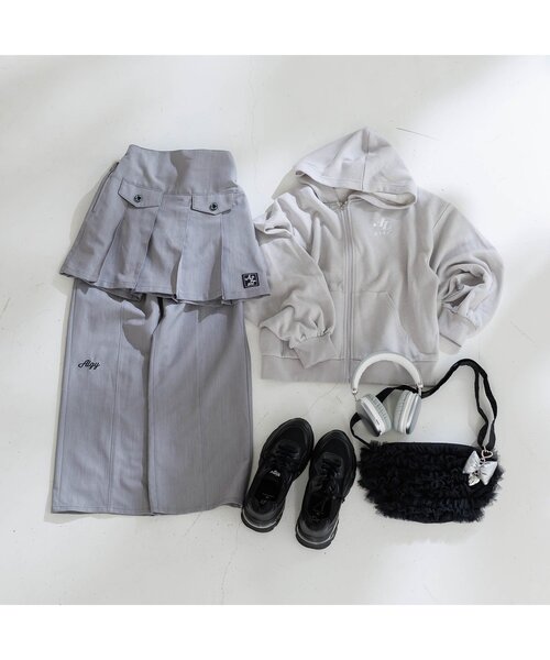 algy（アルジー）の「デザインソールスニーカー（スニーカー・キッズ・ブラック/オフホワイト・21/22/23/24/20）」の9枚目の写真