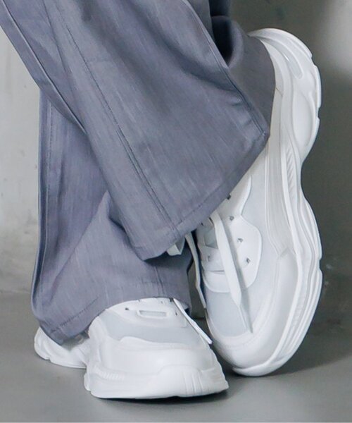 algy（アルジー）の「デザインソールスニーカー（スニーカー・キッズ・ブラック/オフホワイト・21/22/23/24/20）」の13枚目の写真