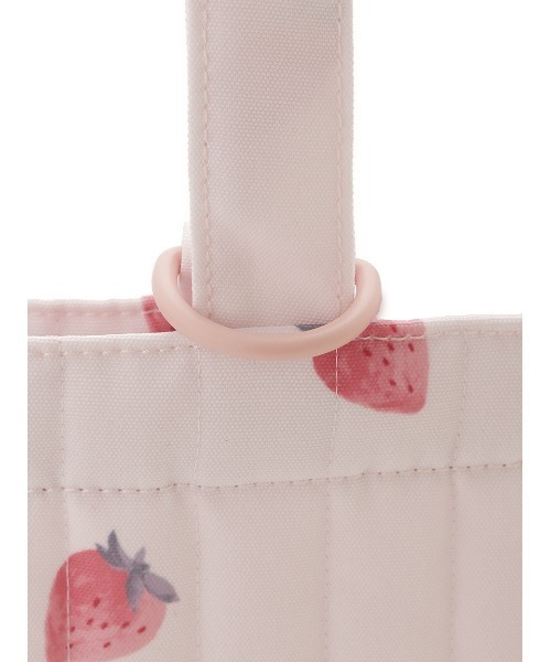 gelato pique(ジェラートピケ)の「【KIDS】シューズバッグ(シューズ小物/雑貨・キッズ・アイボリー/ピンク・FREE)」の9枚目の写真