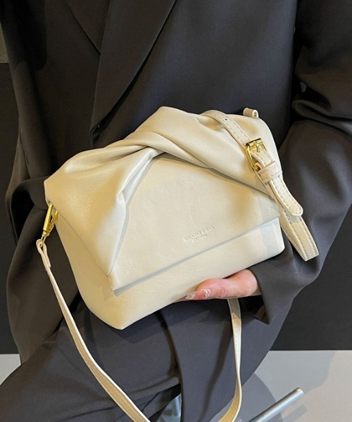 paravion（パラビオン）の「クロスハンドルバッグ／ショルダー調節可能（ショルダーバッグ・レディース・ホワイト/ブラウン/ピンク/ブラック・FREE）」の2枚目の写真