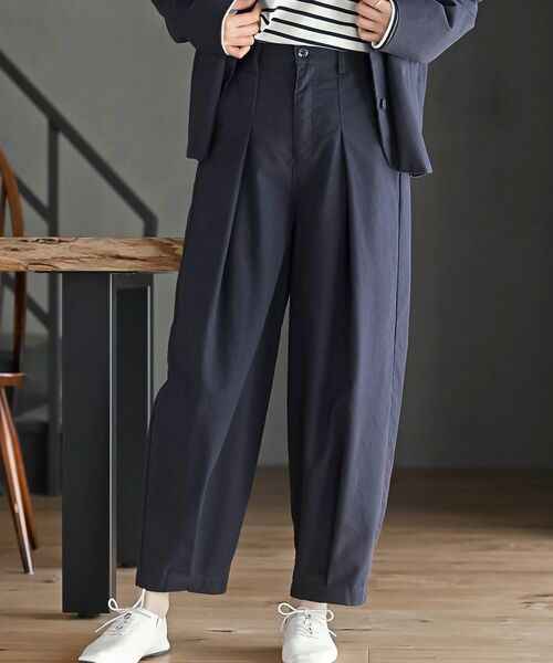 rps（アールピーエス）の「麻混コクーンパンツ（その他パンツ・レディース・アイボリー/ブラック/ネイビー・フリー）」の3枚目の写真