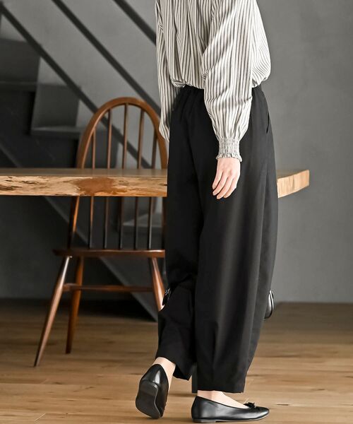 rps（アールピーエス）の「麻混コクーンパンツ（その他パンツ・レディース・アイボリー/ブラック/ネイビー・フリー）」の22枚目の写真