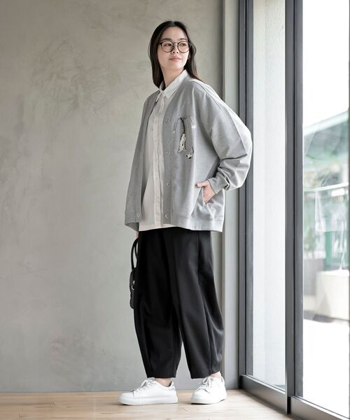 rps（アールピーエス）の「麻混コクーンパンツ（その他パンツ・レディース・アイボリー/ブラック/ネイビー・フリー）」の16枚目の写真