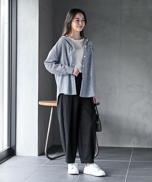 rps（アールピーエス）の「麻混コクーンパンツ（その他パンツ・レディース・アイボリー/ブラック/ネイビー・フリー）」の15枚目の写真