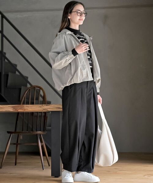 rps（アールピーエス）の「麻混コクーンパンツ（その他パンツ・レディース・アイボリー/ブラック/ネイビー・フリー）」の14枚目の写真