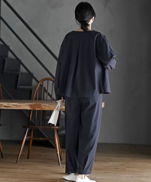 rps（アールピーエス）の「麻混コクーンパンツ（その他パンツ・レディース・アイボリー/ブラック/ネイビー・フリー）」の11枚目の写真