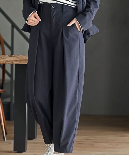 rps（アールピーエス）の「麻混コクーンパンツ（その他パンツ・レディース・アイボリー/ブラック/ネイビー・フリー）」の9枚目の写真