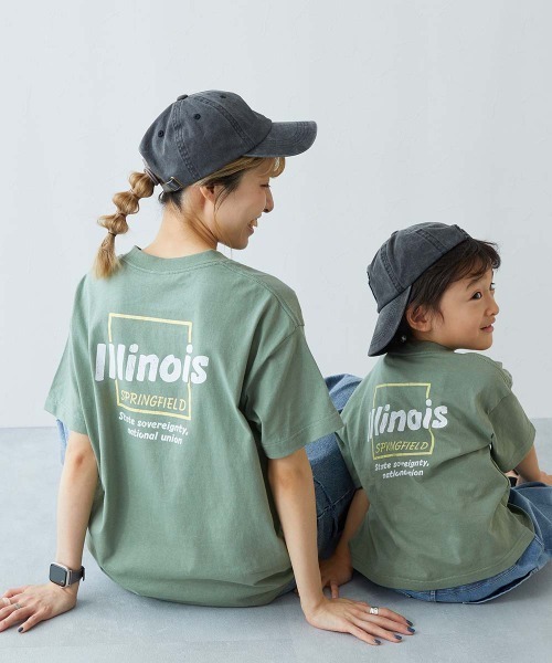 devirock（デビロック）の「綿100％ デビラボ 大人 プリント半袖Tシャツ（Tシャツ/カットソー・レディース・グレー系1/パープル系1/ブラック系1/ホワイト系4/イエロー系1/ホワイト系3/グリーン系1/パープル系2/イエロー系2/ホワイト系1/ホワイト系2・M/L/LL）」の7枚目の写真