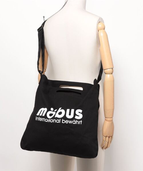 mobus（モーブス）の「【mobus/モーブス】 帆布トートバッグ（トートバッグ・メンズ・ベージュ/ブラック・FREE）」の5枚目の写真