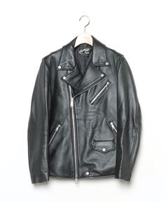 セール】ダブルレザーライダース（ライダースジャケット）｜ADAM