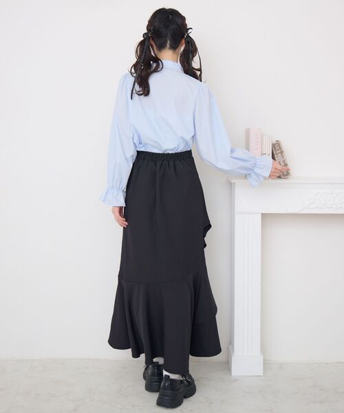 ems excite(エムズエキサイト)の「ピコレースボウタイBL(シャツ/ブラウス・レディース・ブルー/ホワイト/ライトグレー・FREE)」の19枚目の写真