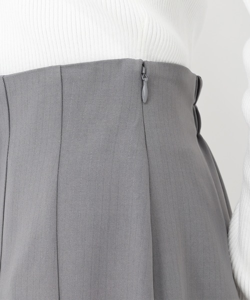 MISCH MASCH（ミッシュマッシュ）の「2025春夏新作 ボックスタックミニスカート（スカート・レディース・グレー/ベージュ/ネイビー・S/M）」の21枚目の写真