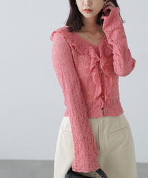 FREE'S MART（フリーズマート）の「◆レースラッフルカットソーブラウス（シャツ/ブラウス）」