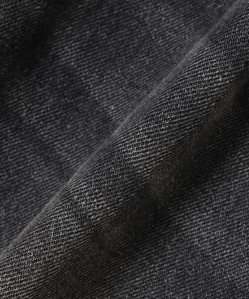 CAROLINA GLASER（カロリナ グレイサー）の「テーパードシルエット デニム パンツ（デニムパンツ・レディース・ブラック/インディゴブルー・SMALL/MEDIUM）」の3枚目の写真