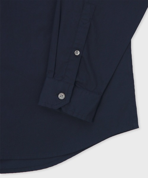 PS Paul Smith(ピーエスポールスミス)の「"Flower Embroidery" カジュアルシャツ / 152300 599RE(シャツ/ブラウス・メンズ・ホワイト/ネイビー・LARGE/X-LARGE/SMALL/MEDIUM)」の4枚目の写真
