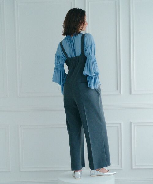 Editt by YECCA VECCA（エディットバイイェッカヴェッカ）の「サロペット（サロペット/オーバーオール・レディース・ブラック/カーキ/グレー・FREE）」の18枚目の写真