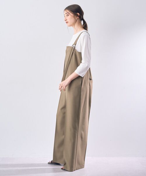 Editt by YECCA VECCA（エディットバイイェッカヴェッカ）の「サロペット（サロペット/オーバーオール・レディース・ブラック/カーキ/グレー・FREE）」の22枚目の写真