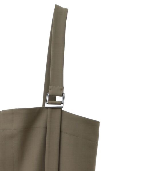 Editt by YECCA VECCA（エディットバイイェッカヴェッカ）の「サロペット（サロペット/オーバーオール・レディース・ブラック/カーキ/グレー・FREE）」の9枚目の写真