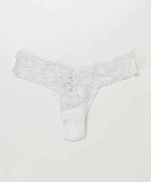 fridge(フリッジ)の「【HANKY PANKY】ハンキーパンキー PETITE LOW RISE THONG(その他パンツ・メンズ・ライトブルー/インディゴブルー/チャコールグレー/ホワイト/ブラック/ベージュ/サックスブルー/ブラウン/レッド/ピンク系1/ピンク系/ベージュ系その他2/ブルー系その他/ブルー/ベージュ系その他・ONE SIZE)」の2枚目の写真