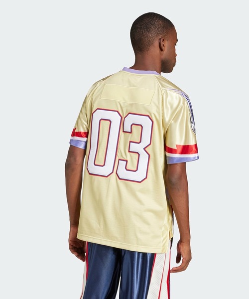 adidas（アディダス）の「Adilenium シーズン 3 チームジャージー / アディダスオリジナルス adidas Originals（Tシャツ/カットソー・メンズ・イエロー/レッド/ブラック・XX-LARGE/3XL/LARGE/MEDIUM/X-LARGE/SMALL/X-SMALL）」の8枚目の写真