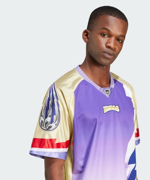 adidas（アディダス）の「Adilenium シーズン 3 チームジャージー / アディダスオリジナルス adidas Originals（Tシャツ/カットソー・メンズ・イエロー/レッド/ブラック・XX-LARGE/3XL/LARGE/MEDIUM/X-LARGE/SMALL/X-SMALL）」の9枚目の写真