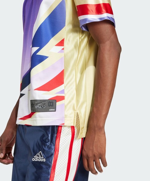 adidas（アディダス）の「Adilenium シーズン 3 チームジャージー / アディダスオリジナルス adidas Originals（Tシャツ/カットソー・メンズ・イエロー/レッド/ブラック・XX-LARGE/3XL/LARGE/MEDIUM/X-LARGE/SMALL/X-SMALL）」の10枚目の写真