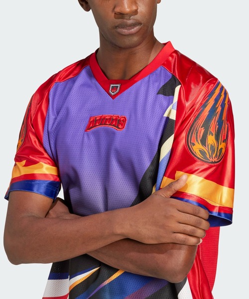 adidas（アディダス）の「Adilenium シーズン 3 チームジャージー / アディダスオリジナルス adidas Originals（Tシャツ/カットソー・メンズ・イエロー/レッド/ブラック・XX-LARGE/3XL/LARGE/MEDIUM/X-LARGE/SMALL/X-SMALL）」の13枚目の写真