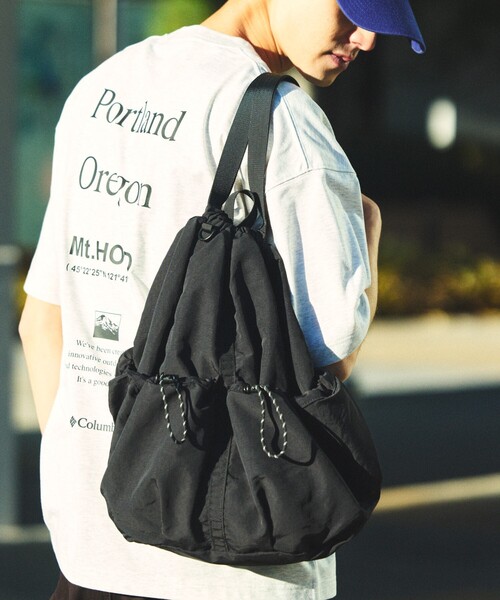 FREAK'S STORE（フリークスストア）の「限定展開 リップストップ ナイロン バックパック（バックパック/リュック・メンズ・ブラック/ベージュ・FREE）」の11枚目の写真
