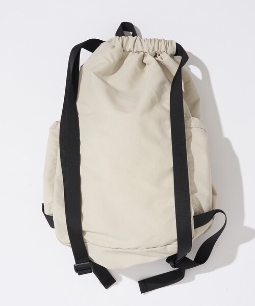 FREAK'S STORE（フリークスストア）の「限定展開 リップストップ ナイロン バックパック（バックパック/リュック・メンズ・ブラック/ベージュ・FREE）」の16枚目の写真