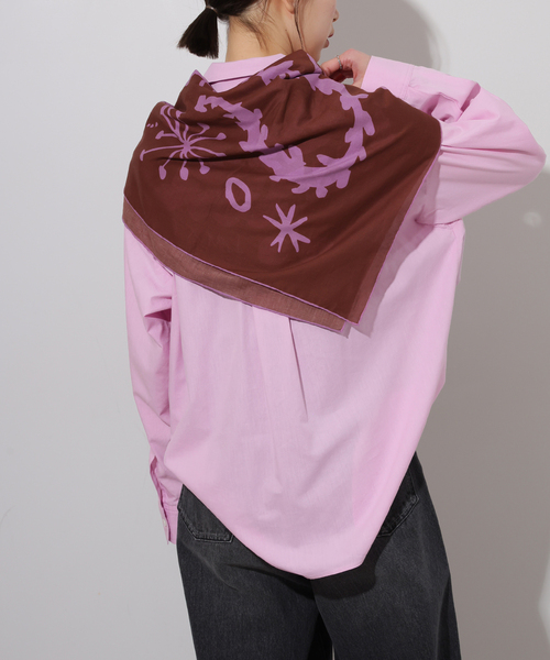 新品　ウクライナ刺繡 JOURNAL STANDARD relume レリューム セール】【Lar×relume】 刺繍シャツ（シャツ/ブラウス