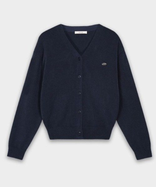 BEIDELLI（ベイデリー）の「[BELLIDE MADE] マーリンペンダントVネックカーディガン（カーディガン/ボレロ・レディース・グリーン/ネイビー/グレー/ブラック/アイボリー・FREE）」の17枚目の写真