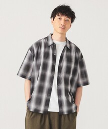 BEAMS | オンブレ チェック ルーズ シャツ(シャツ/ブラウス)