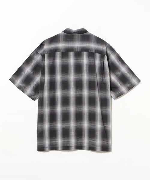 BEAMS（ビームス）の「オンブレ チェック ルーズ シャツ（シャツ/ブラウス・メンズ・ブルー/ブラック・S/M/L/XL）」の4枚目の写真