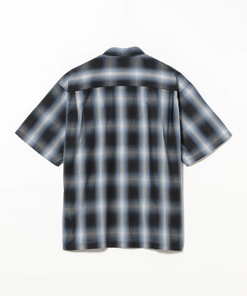 BEAMS（ビームス）の「オンブレ チェック ルーズ シャツ（シャツ/ブラウス・メンズ・ブルー/ブラック・S/M/L/XL）」の12枚目の写真