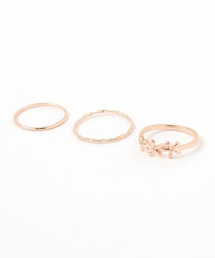 tiny tiny（ティニーティニー）の「3SETリング[tiny tiny(ティニーティニー)]（リング）」