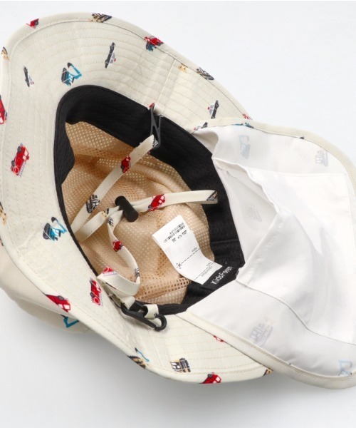 Kids Foret（キッズフォーレ）の「働く車柄撥水ハット・帽子（ハット・キッズ・ネイビー/ベージュ・50/52/54/56）」の9枚目の写真